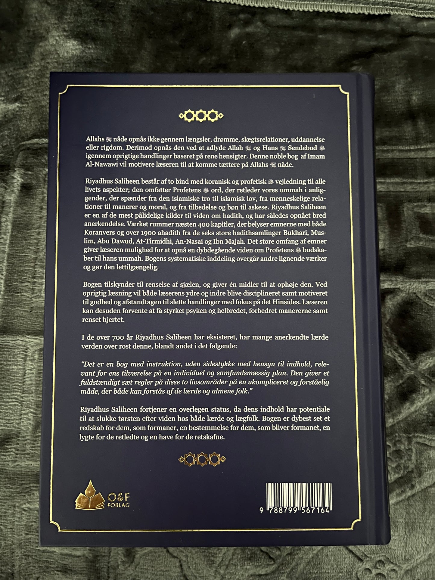 Riyadh us-Saliheen bind 2 (Dansk)
